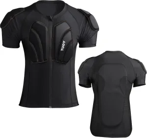 Men's Snowboard Protective Padded Shirt for Back Spine Shoulder Chest Protector Ski lmpact Shirt