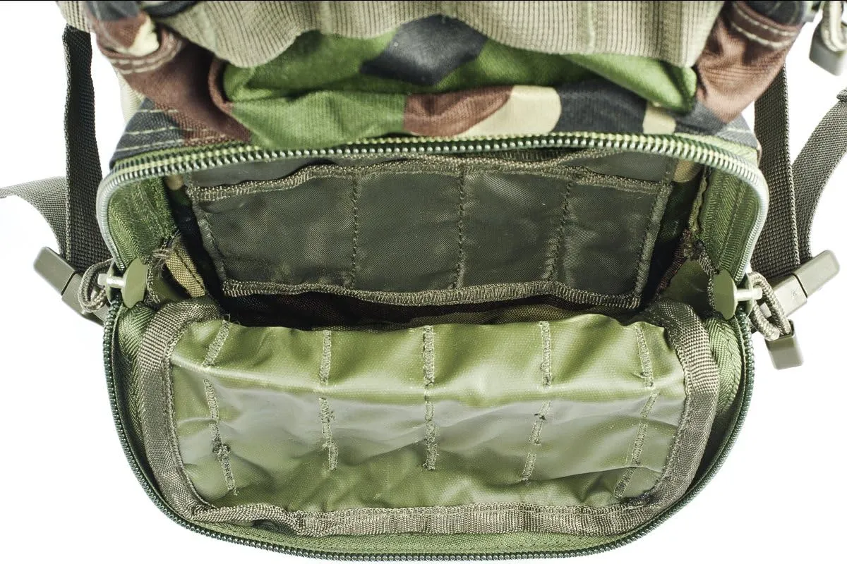 Mil-Tec Military Army Patrol Molle Assault Pack Tactical Combat Rucksack Backpack 20L French Army Cce Camo