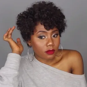 MIMAN 3 Packs 20 Inch Short Curly Crochet Hair for Black Women 8MM Spiral Curls Crochet Braids Synthetic Hair Extensions for Women DIY Mohawk Afro Braided Hairstyle (#1B)