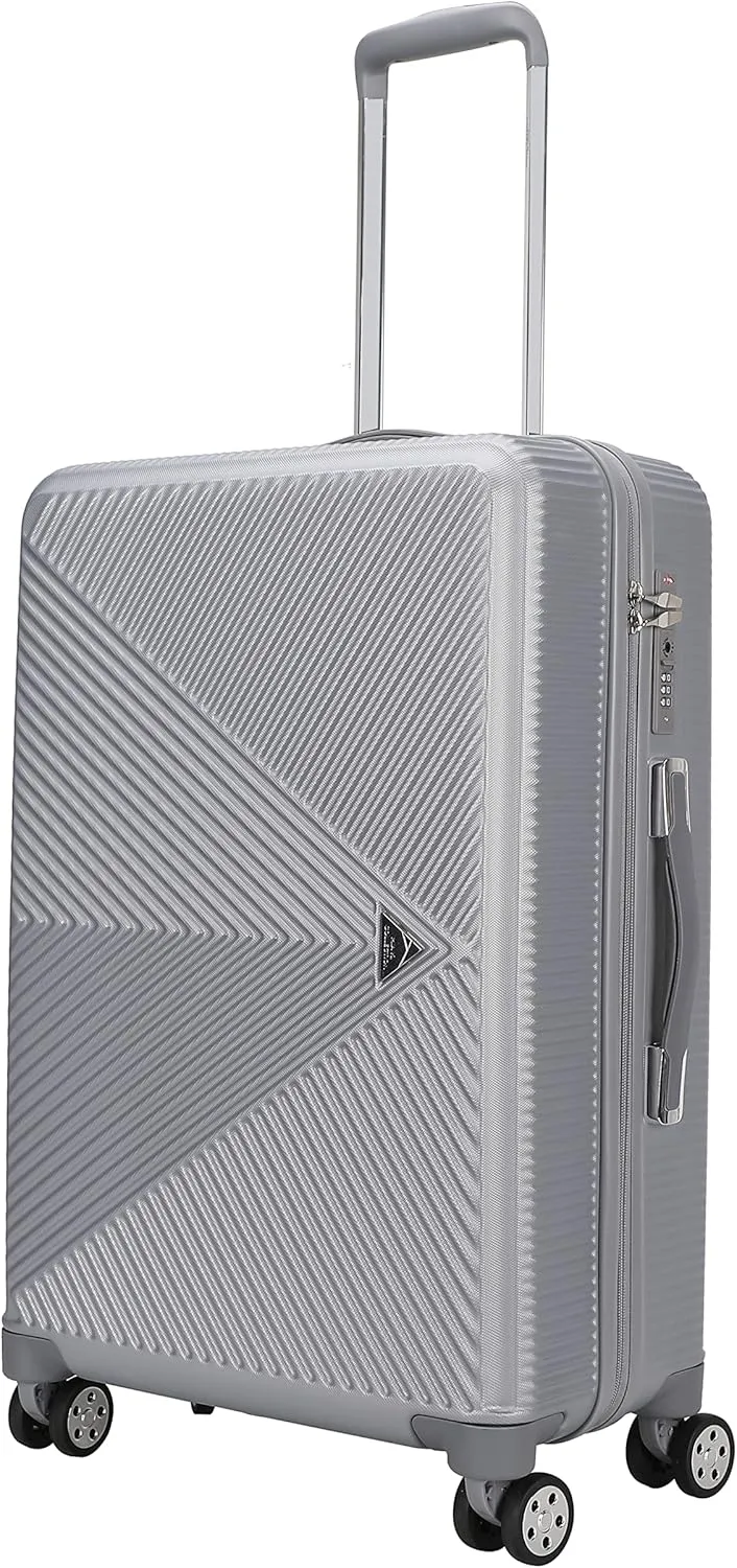 MKF Collection Polycarbonate Luggage Travel bags, TSA-approved lock Lightweight Wheeled Large Suitcases with wheels