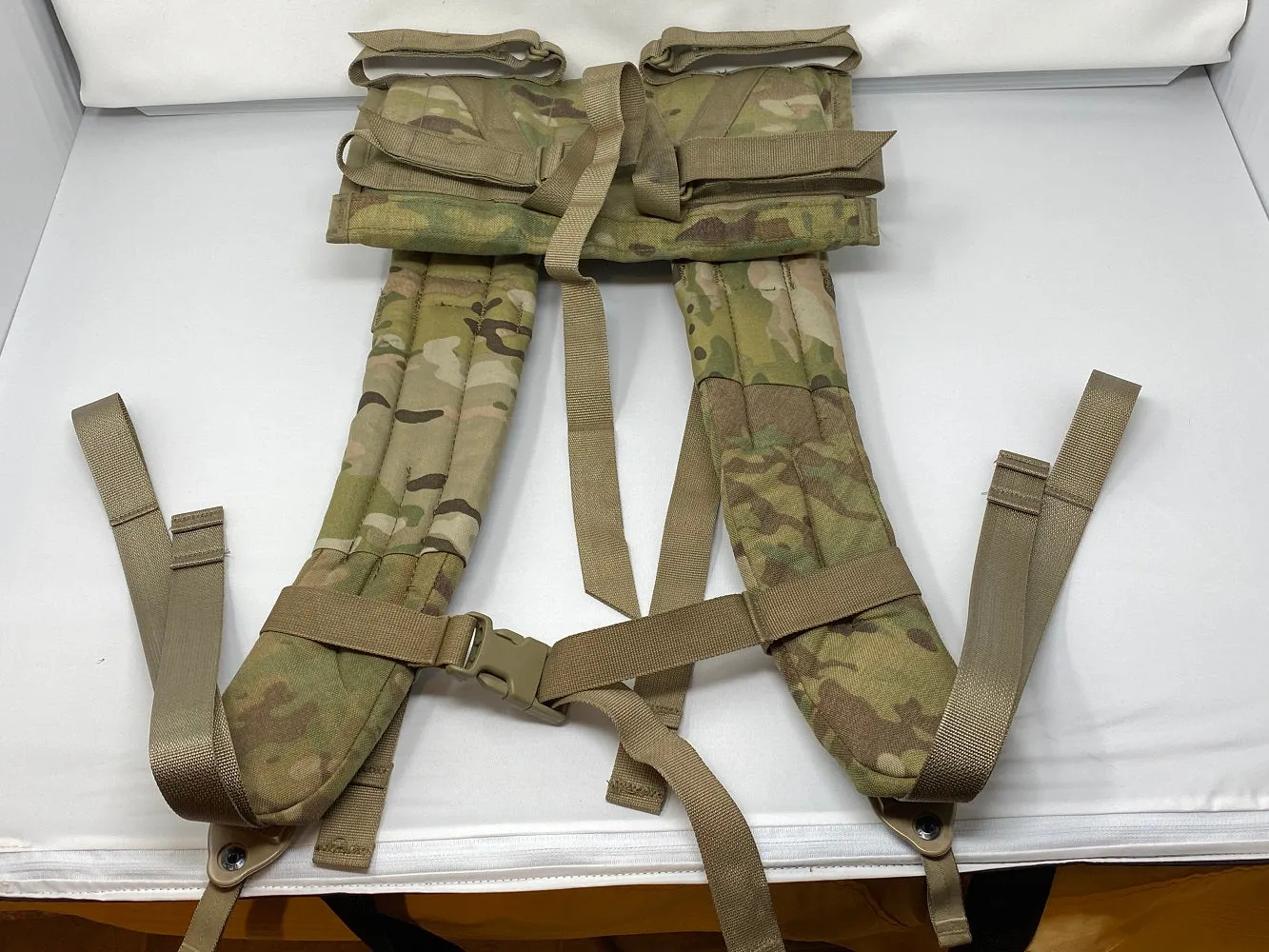 MOLLE II Rucksack Shoulder Straps Frame Multicam OCP (PROFESSIONALLY REPAIRED)