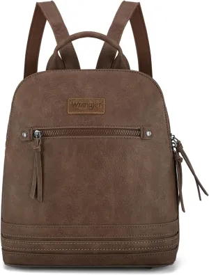Montana West Wrangler Backpack Purse for Women Medium Ladies' Bookbag Travel Work Daypacks Bags