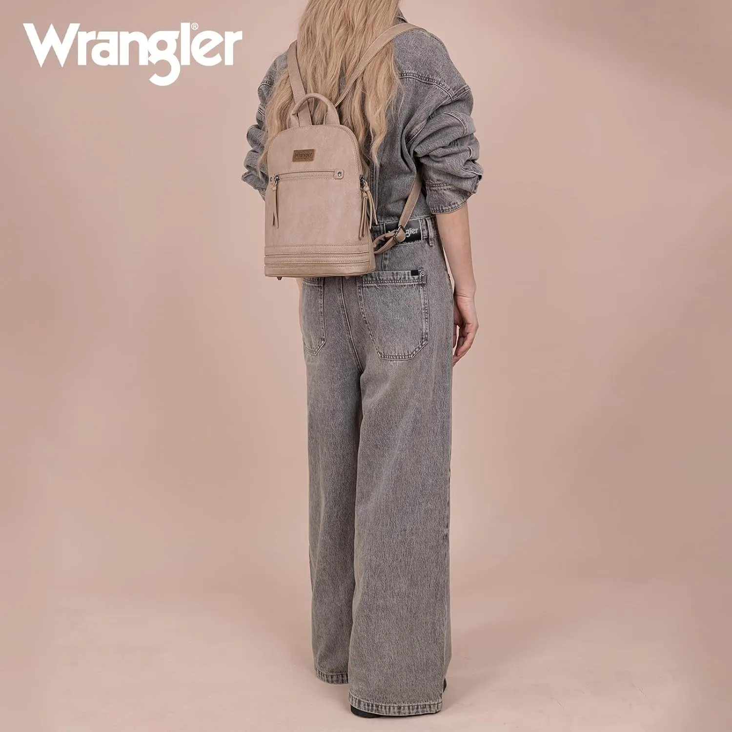 Montana West Wrangler Backpack Purse for Women Medium Ladies' Bookbag Travel Work Daypacks Bags