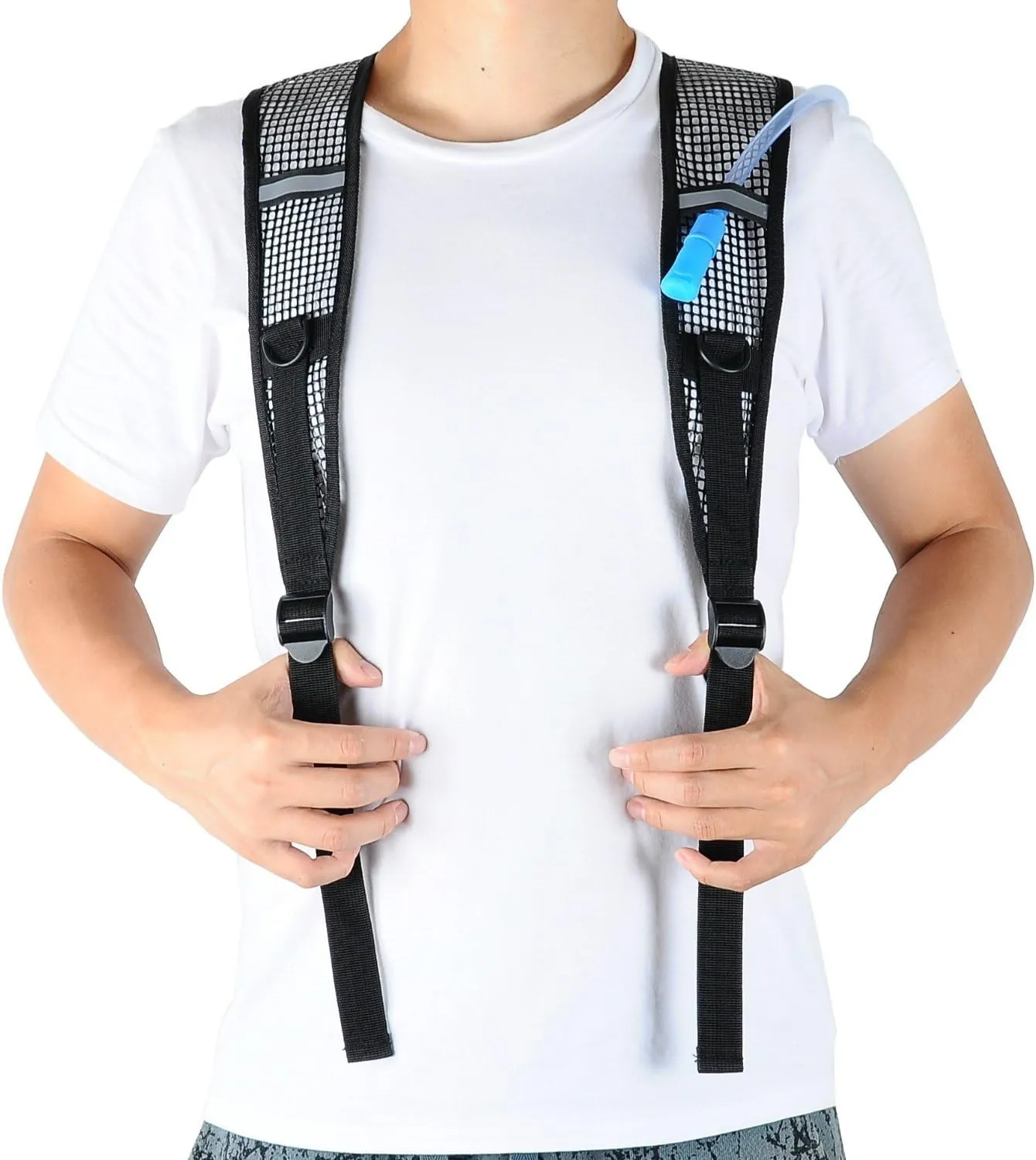 Monvecle Hydration Pack Water Rucksack Backpack Bladder Bag Cycling Bicycle Bike/Hiking Climbing Pouch   2L Hydration Bladder