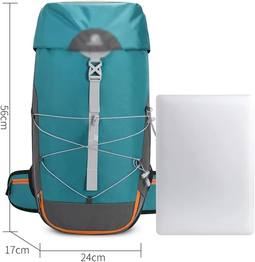 Mountaineering Backpack Rucksack 40L Outdoor Sports Bag Travel Backpack Ladies Hiking Bag Men(E)