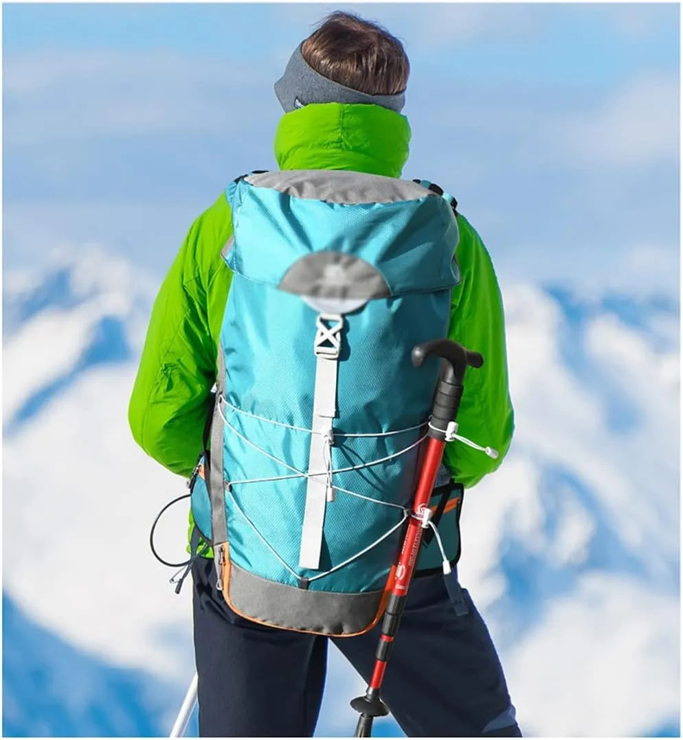 Mountaineering Backpack Rucksack 40L Outdoor Sports Bag Travel Backpack Ladies Hiking Bag Men(E)