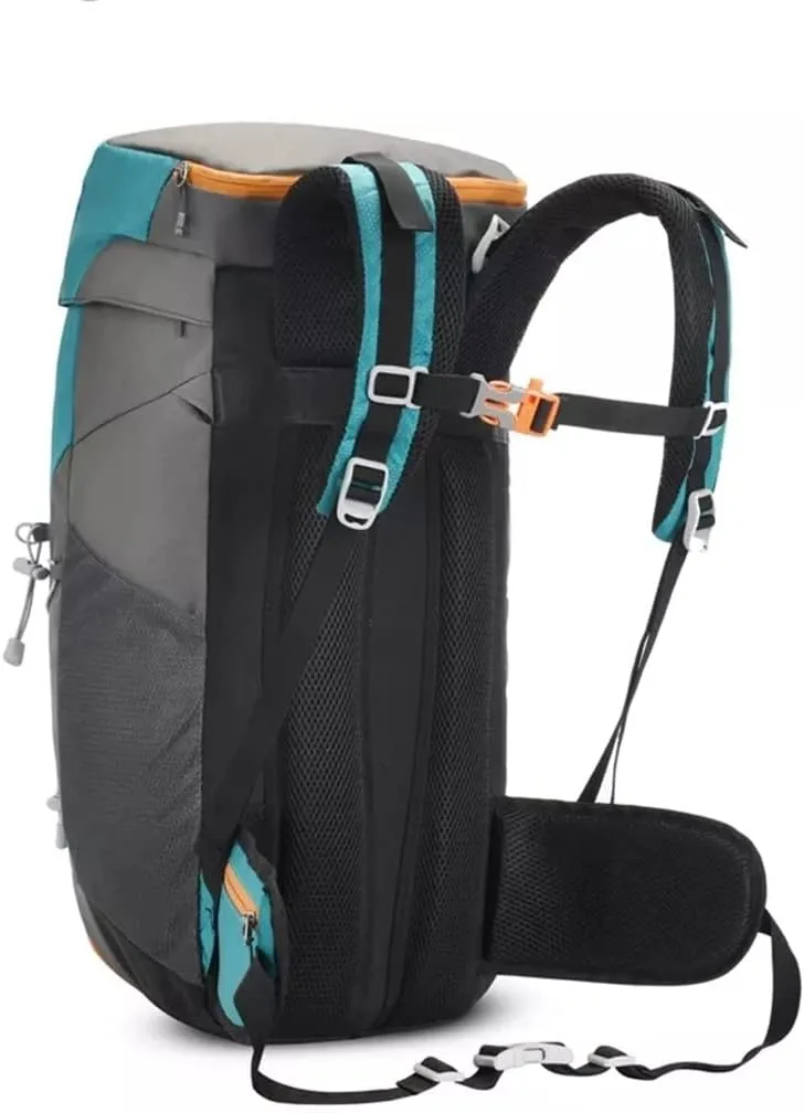 Mountaineering Backpack Rucksack 40L Outdoor Sports Bag Travel Backpack Ladies Hiking Bag Men(E)