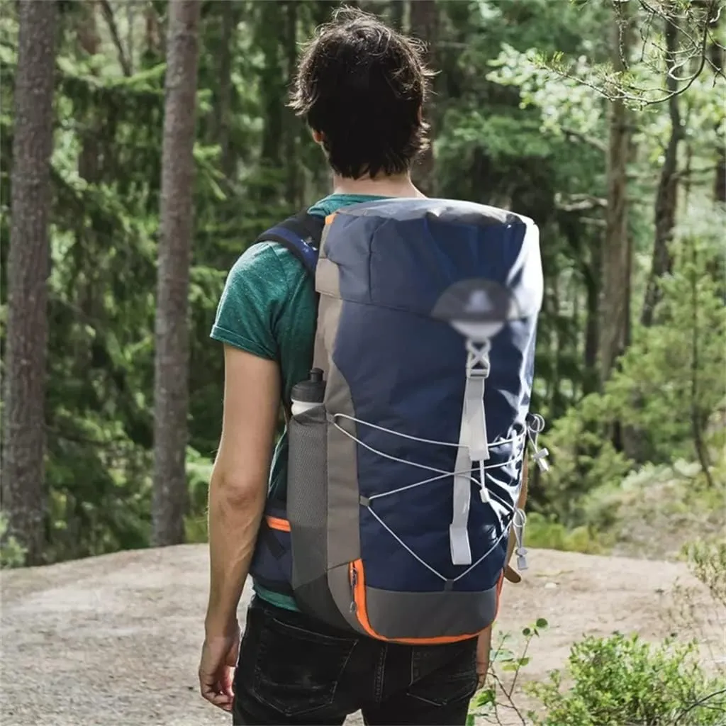 Mountaineering Backpack Rucksack 40L Outdoor Sports Bag Travel Backpack Ladies Hiking Bag Men(E)