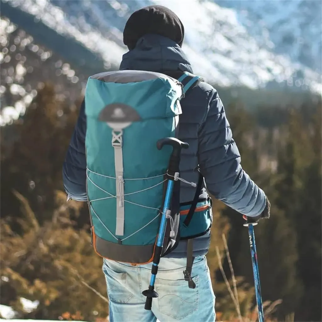 Mountaineering Backpack Rucksack 40L Outdoor Sports Bag Travel Backpack Ladies Hiking Bag Men(E)