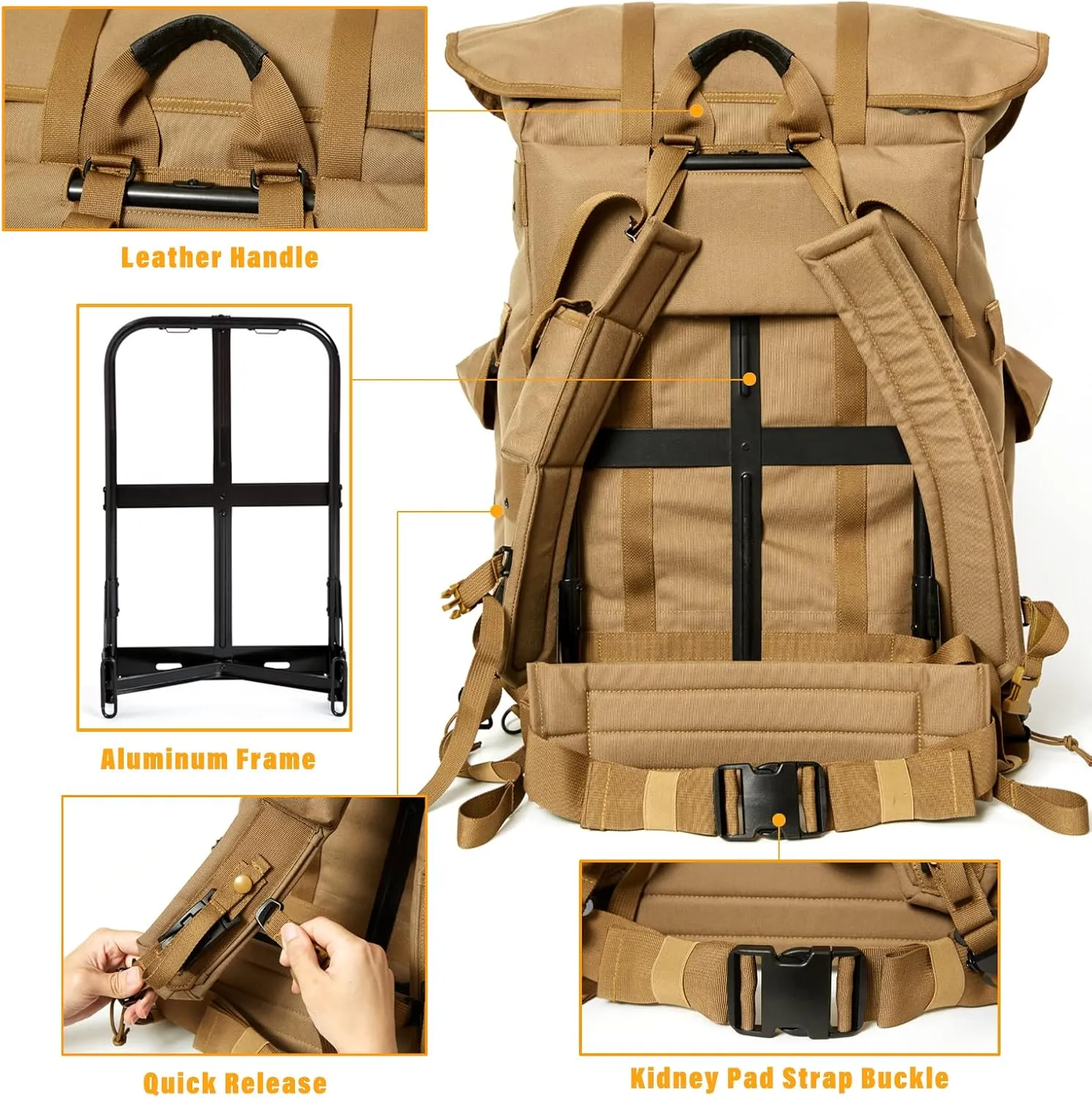 MT Military Alice Pack Army Survival Combat ALICE Rucksack Backpack