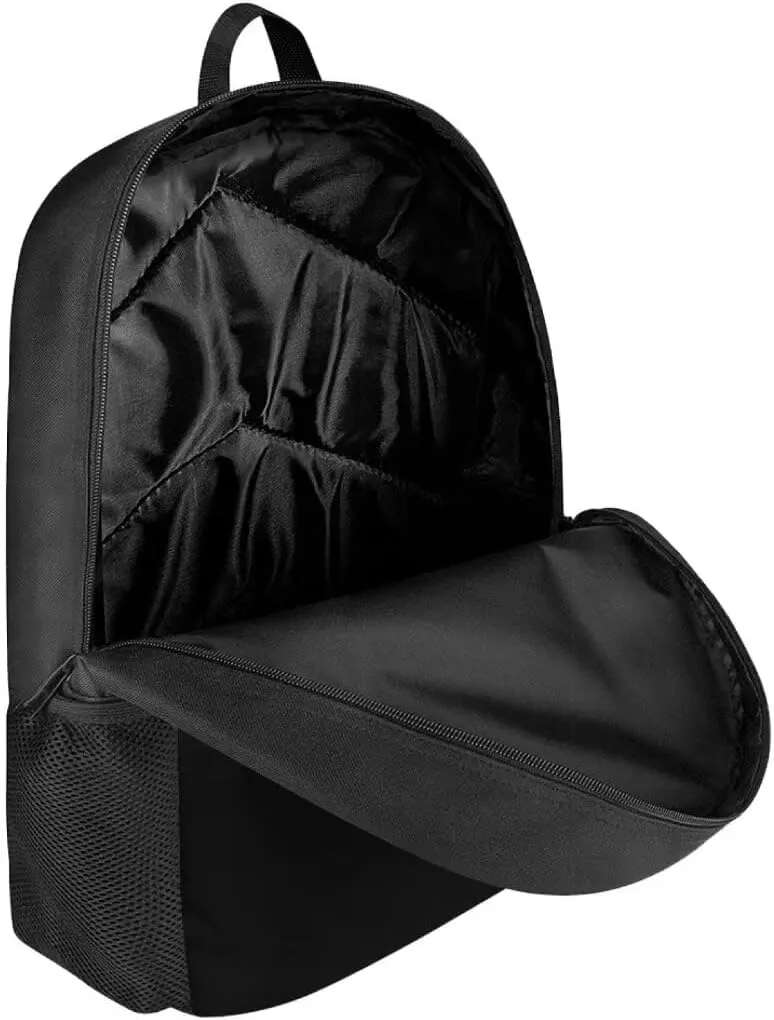 Mumeson Customized Personalization Schoolbag Kids Backpack 17 Inches Laptop Tablet Notebook Holder Backpack Bookbags Casual Rucksack for Teen
