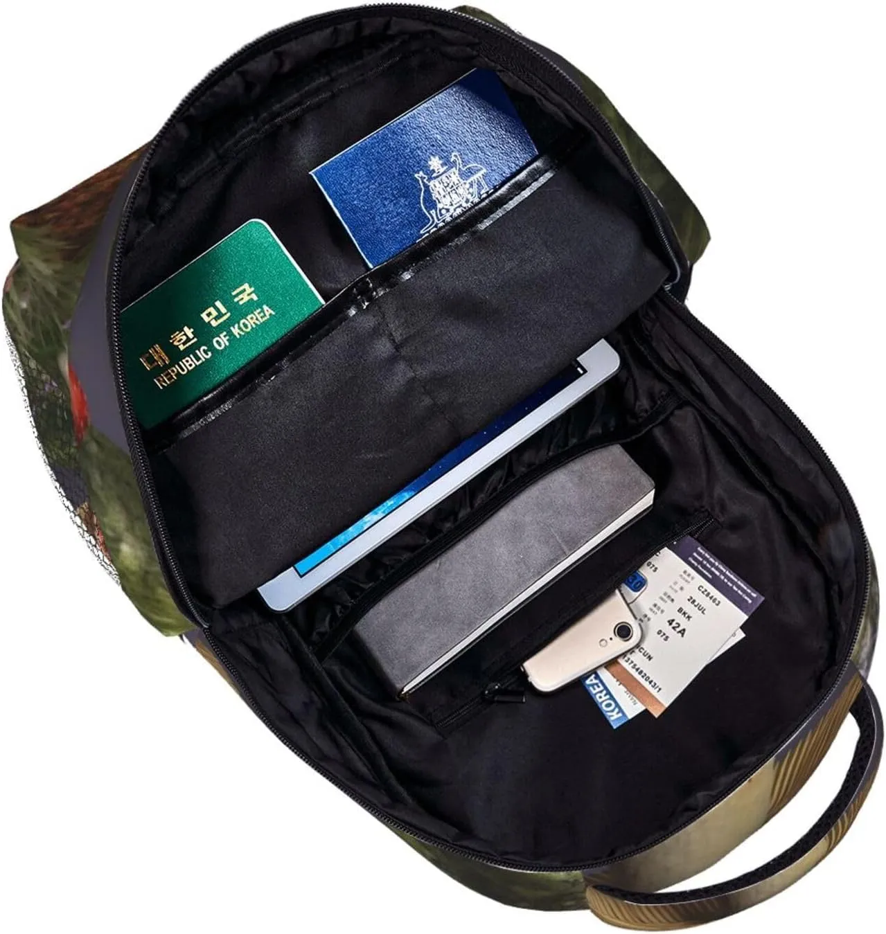Mushroom Backpack for Men Women Casual Daypack Laptop Backpack Computer Bag Travel Laptop Bag