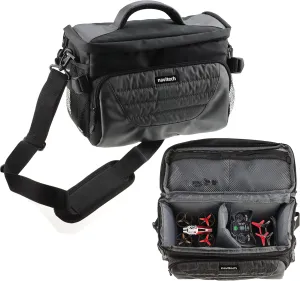 Navitech Grey Drone/Quadcopter Carry Bag Case Compatible With Cheerson CX-10 6Axis 2.4G 4CH LED Mini RC Quadcopter RTF