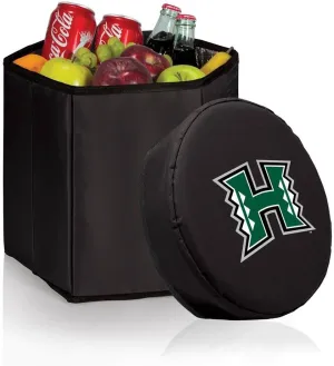 NCAA Hawaii Warriors Bongo Insulated Collapsible Cooler, Black