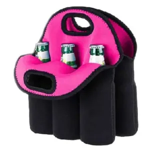 Neoprene Insulated Thermal Cooler 6 bottle sleeve