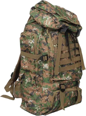 NOLITOY Outdoor Hiking Backpack 80l Large Capacity Oxford Cloth Mountaineering Bag Comfortable Shoulder Straps Multi-use Organizer
