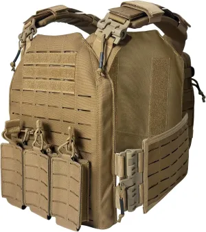 Nylon Fabric tactical suit Quick Release Vest with Hydration Backpack and Triple Tool Pouch