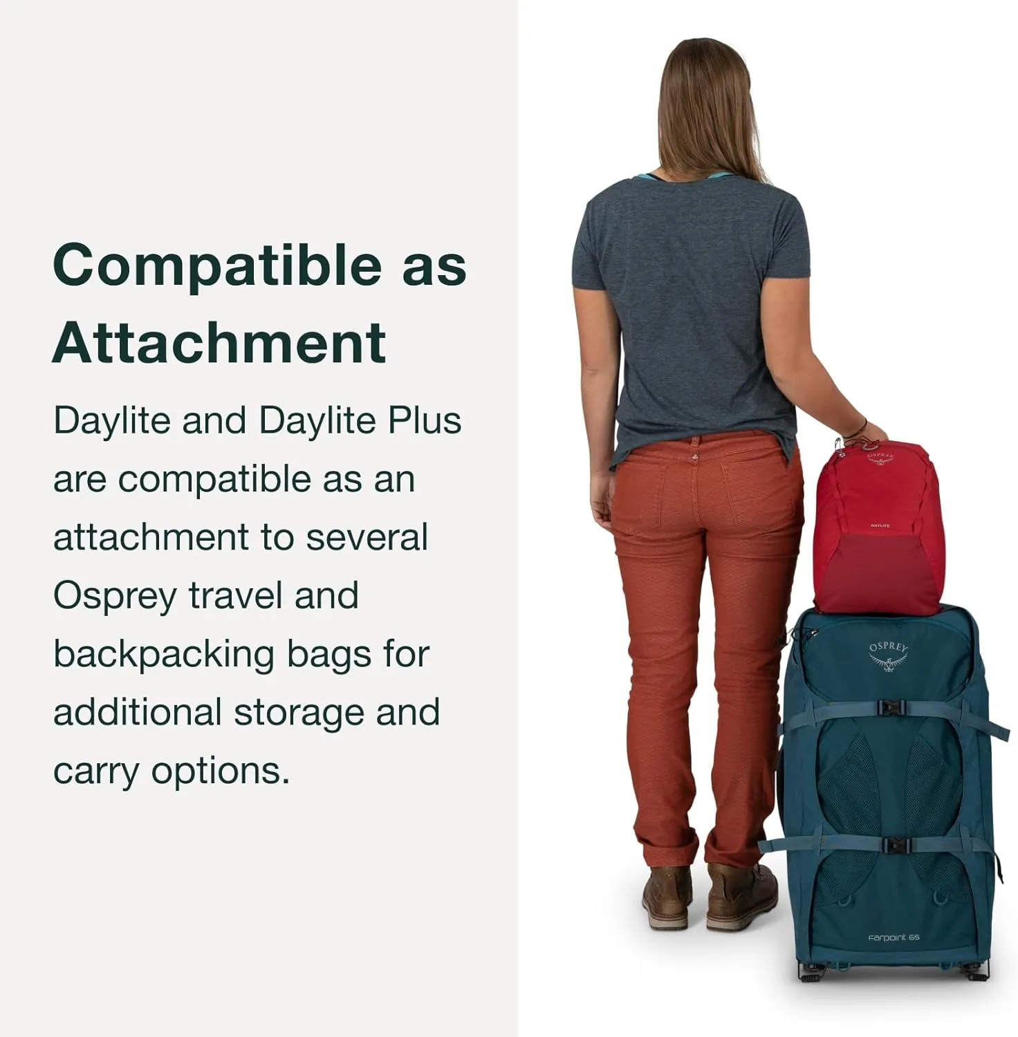 Osprey Daylite Plus Commuter Backpack, Tan Concrete
