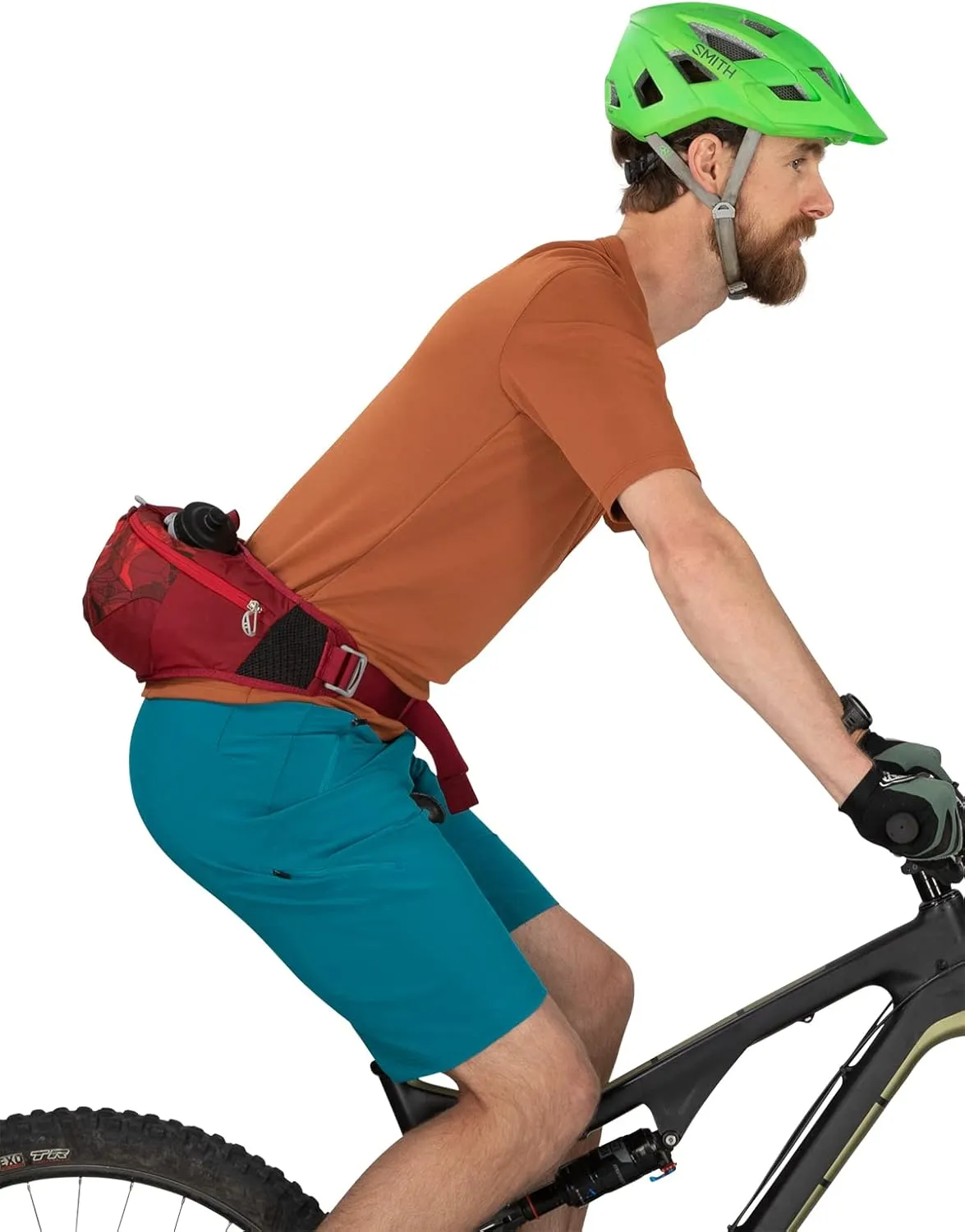 Osprey Savu 2L Unisex Lumbar Biking Hydration Pack, Dustmoss Green