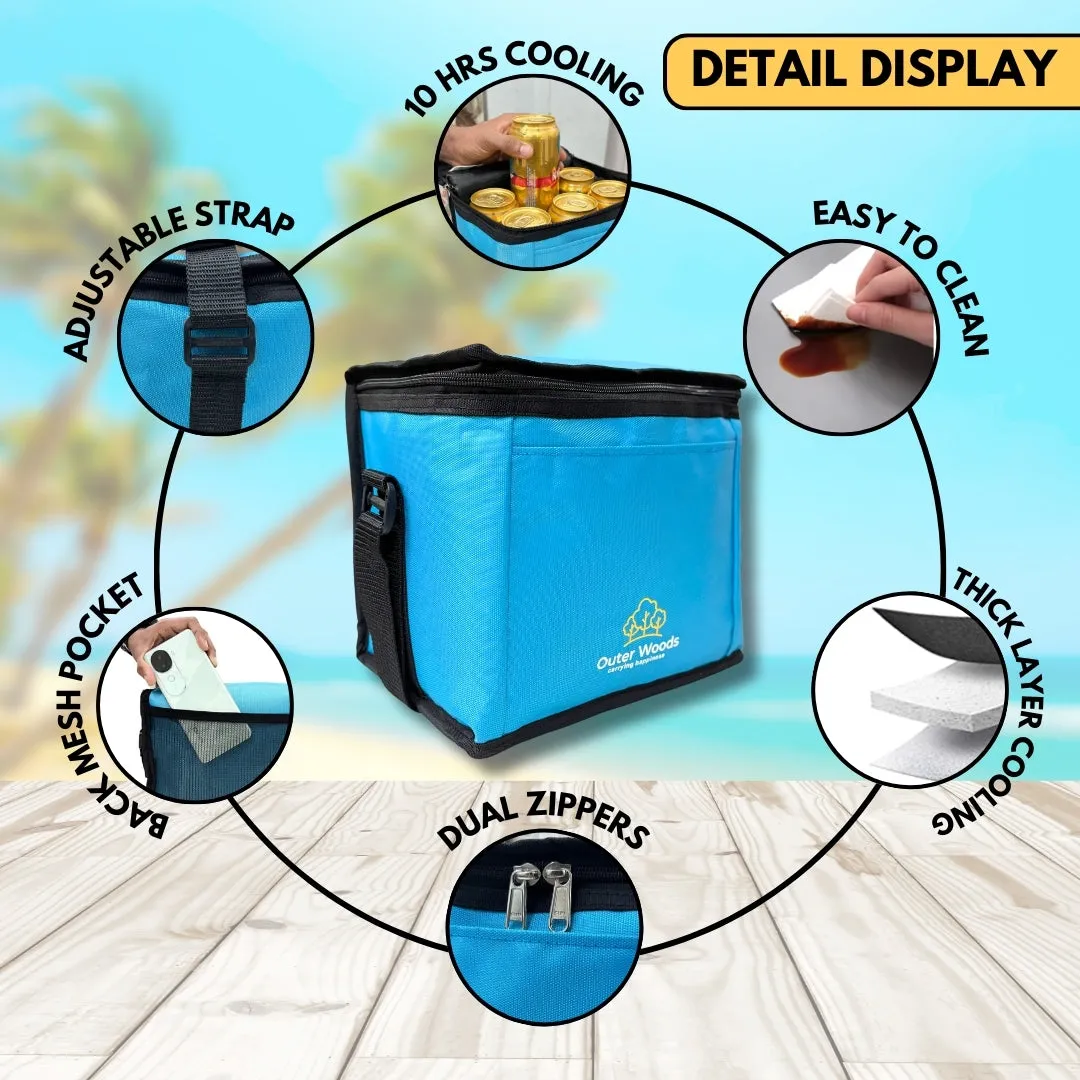 Outer Woods Insulated 6 Can Cooler Bag