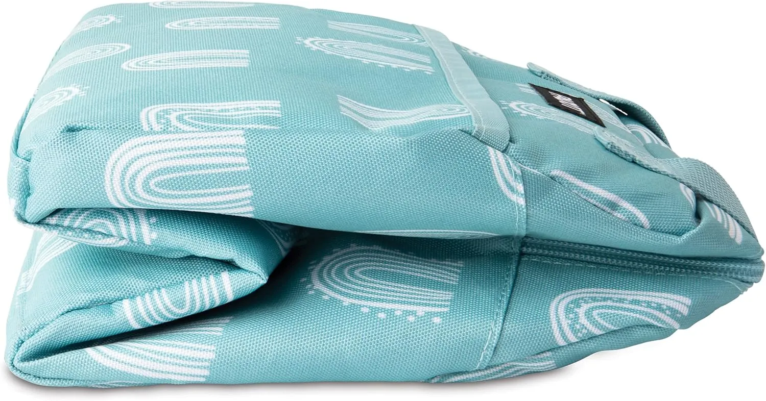 PackIt Freezable Hampton Lunch Bag, Desert Arch, Built with EcoFreeze Technology, Collapsible, Reusable, Zip Closure with Front Pocket and Shoulder Straps, Perfect for Tweens and Adults