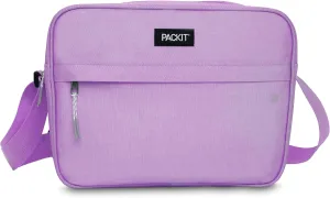 PackIt Freezable Zuma Can Cooler, Built with EcoFreeze Technology, Collapsible, Reusable, Zip Closure with Adjustable Shoulder Strap, Fits 15, 12 Oz Cans