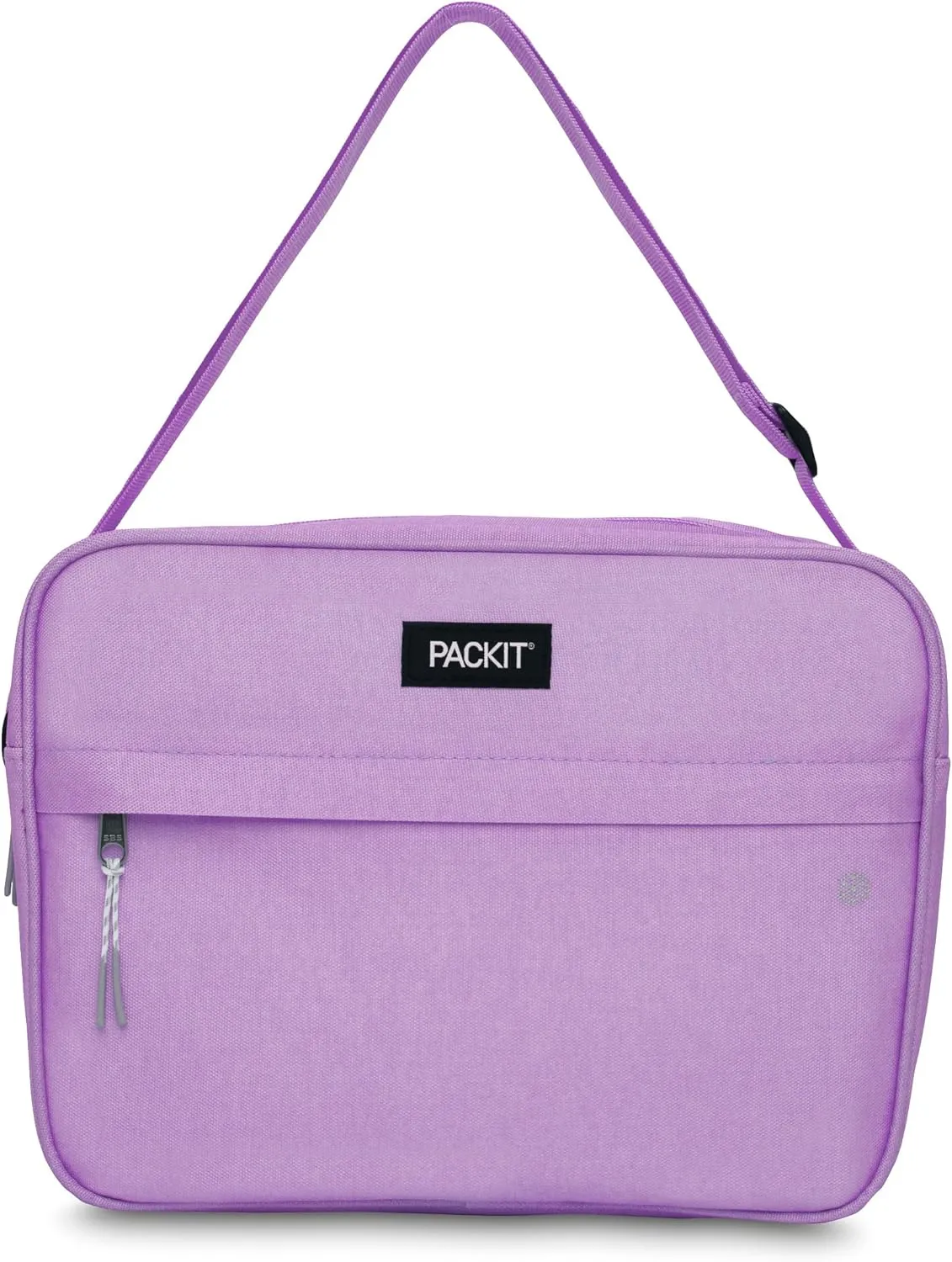 PackIt Freezable Zuma Can Cooler, Built with EcoFreeze Technology, Collapsible, Reusable, Zip Closure with Adjustable Shoulder Strap, Fits 15, 12 Oz Cans