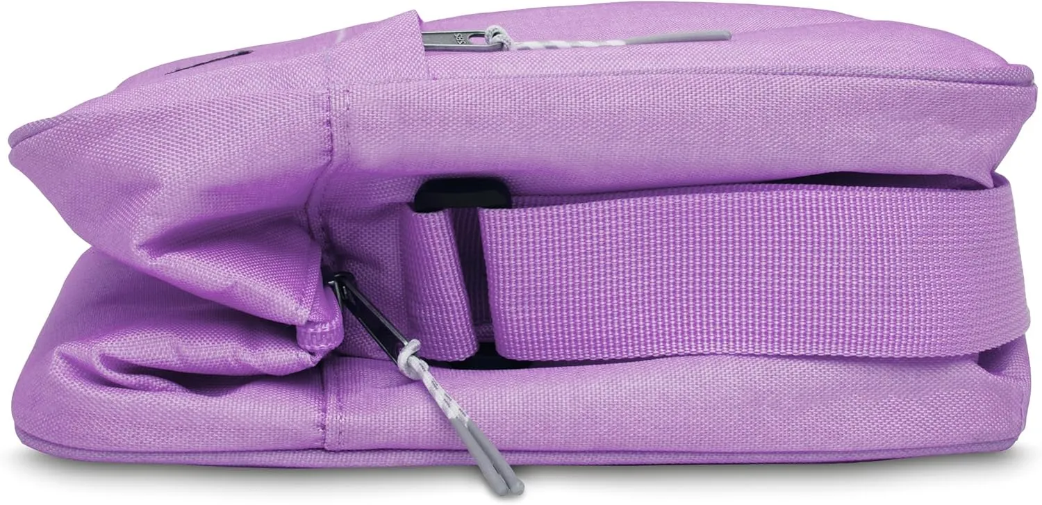 PackIt Freezable Zuma Can Cooler, Built with EcoFreeze Technology, Collapsible, Reusable, Zip Closure with Adjustable Shoulder Strap, Fits 15, 12 Oz Cans