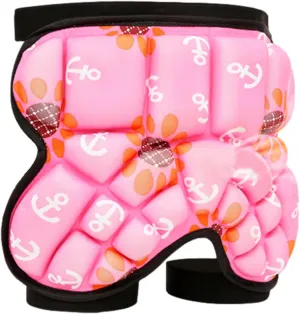 Padded Protection Hip – Sports Shorts, Gear | Thickened Butt Pads for Kids with Cushioning Support, Protective Skating wear for Scooters, Skiing, Biking, and Outdoor Action Sports Safety
