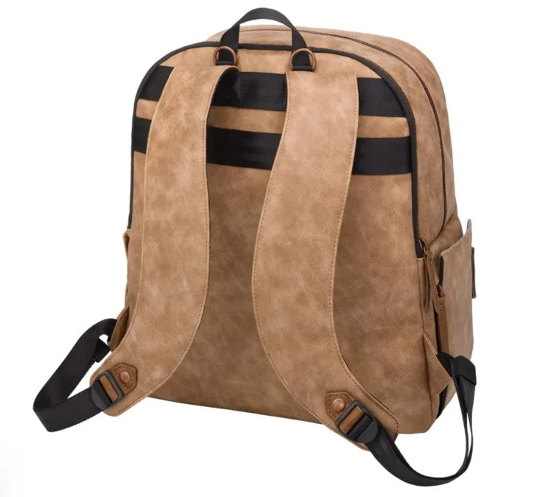 Petunia Pickle Bottom 2-in-1 Provisions Breast Pump & Diaper Bag Backpack in Brioche