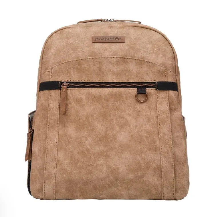 Petunia Pickle Bottom 2-in-1 Provisions Breast Pump & Diaper Bag Backpack in Brioche