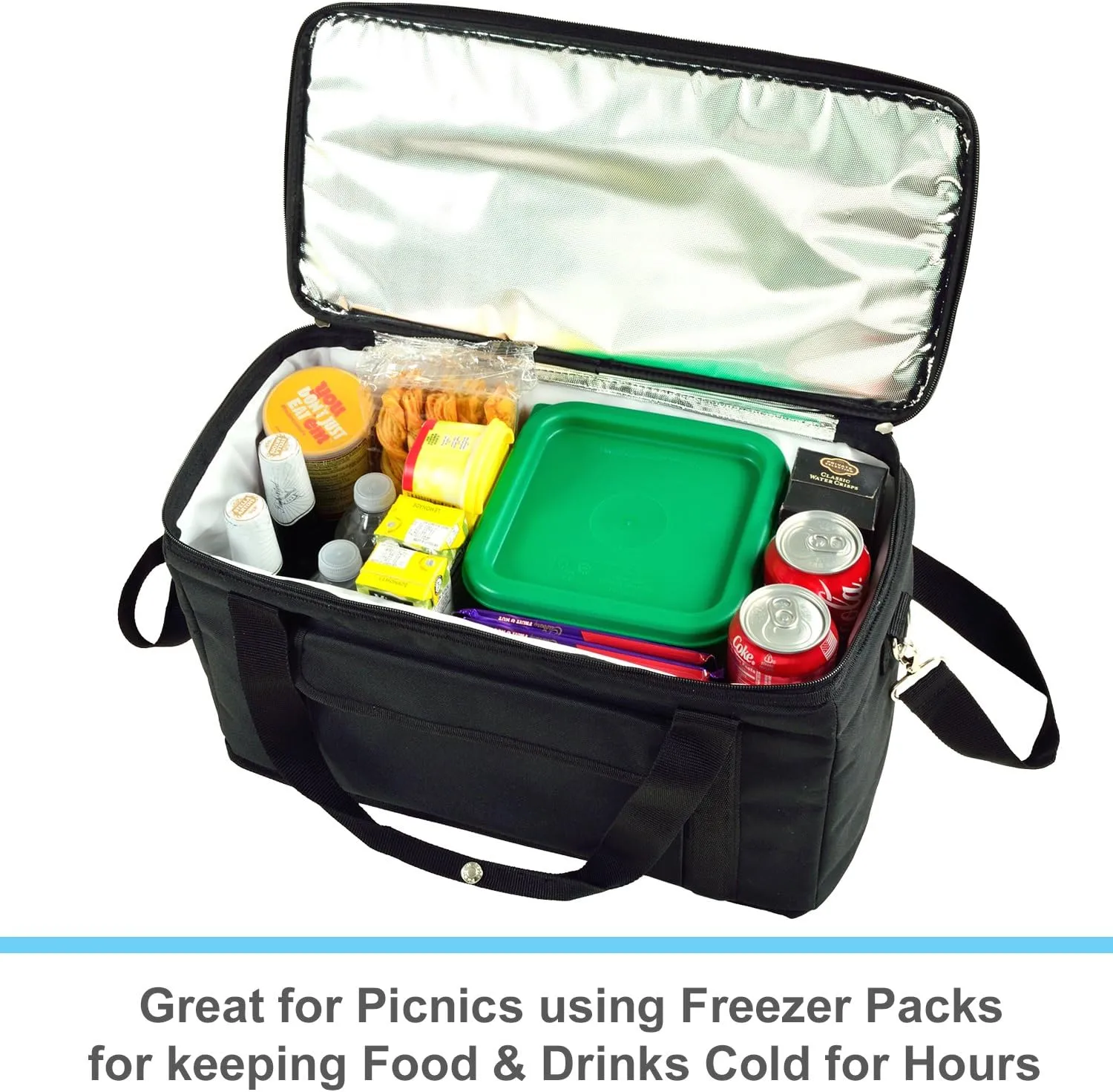 Picnic at Ascot 42 Can Capacity Semi Rigid Collapsible Leakproof Cooler- Designed & Quality Approved in the USA