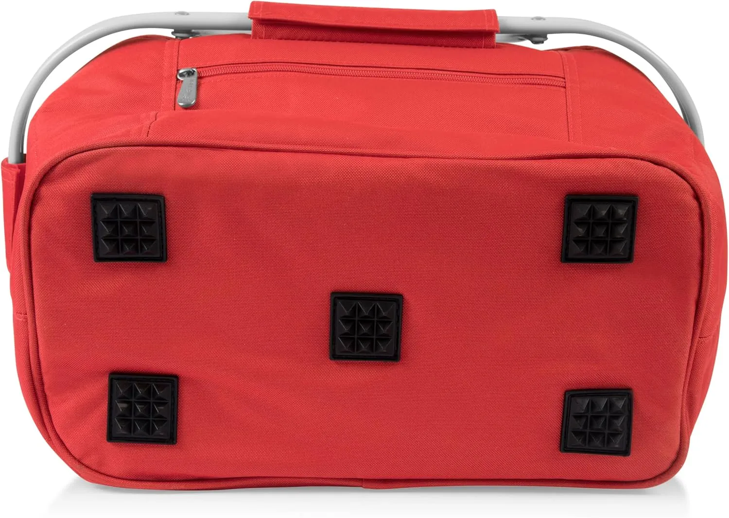 PICNIC TIME Metro Shopping Basket, Insulated Picnic Basket, Collapsible Market Basket, Utility Tote Cooler Bag