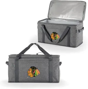 PICNIC TIME NHL Unisex-Adult NHL 64 Can Collapsible Cooler, Large Insulated Soft Cooler Bag, Portable Beach Cooler