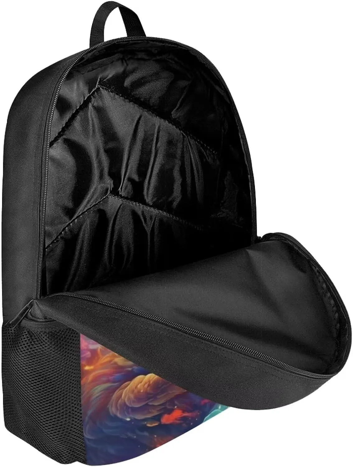PinUp Angel Cool Bear School Backpack For Boys Girls 16 Inch Animal School Bag Rucksack Backpack 16 Inch Large Capacity School Bags Rucksack