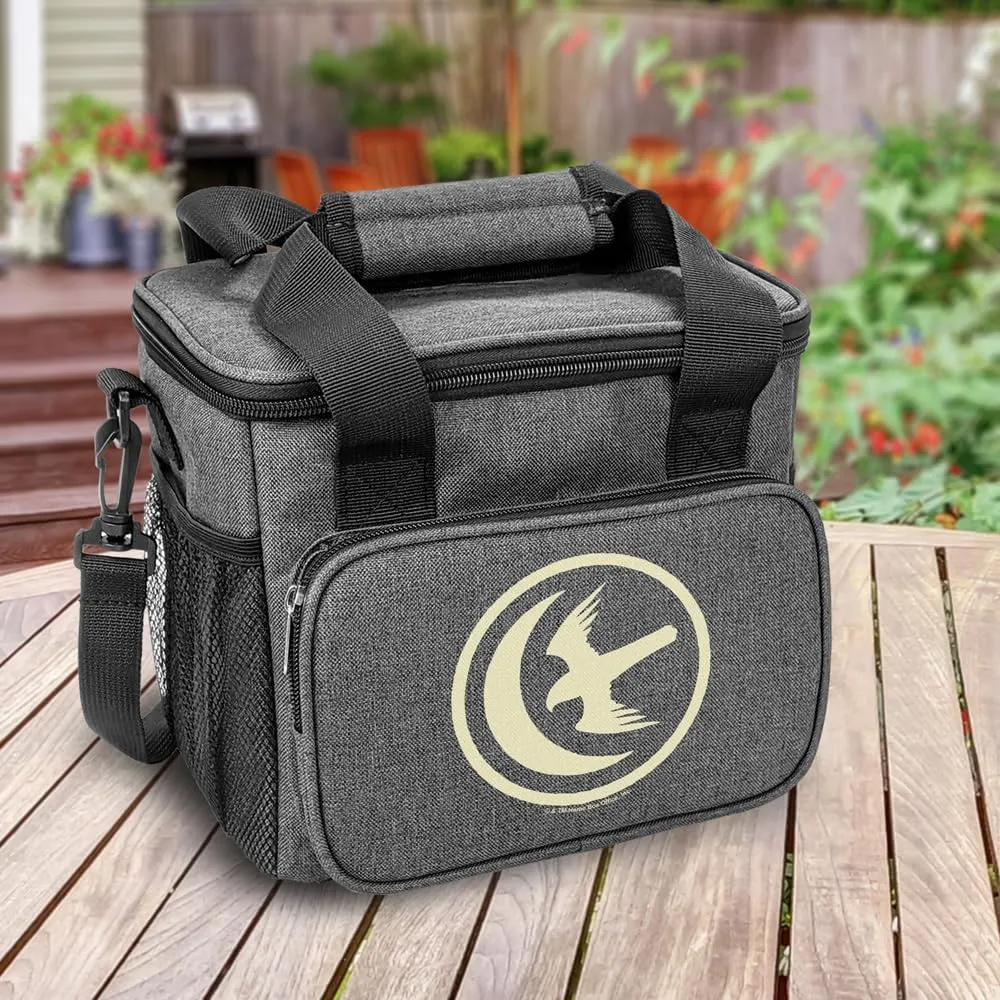Popfunk Game of Thrones Arryn Sigil Soft Insulated Cooler Bag, Large Lunch Bag, Lightweight, Thermal and Reusable for Office, Picnic, Beach