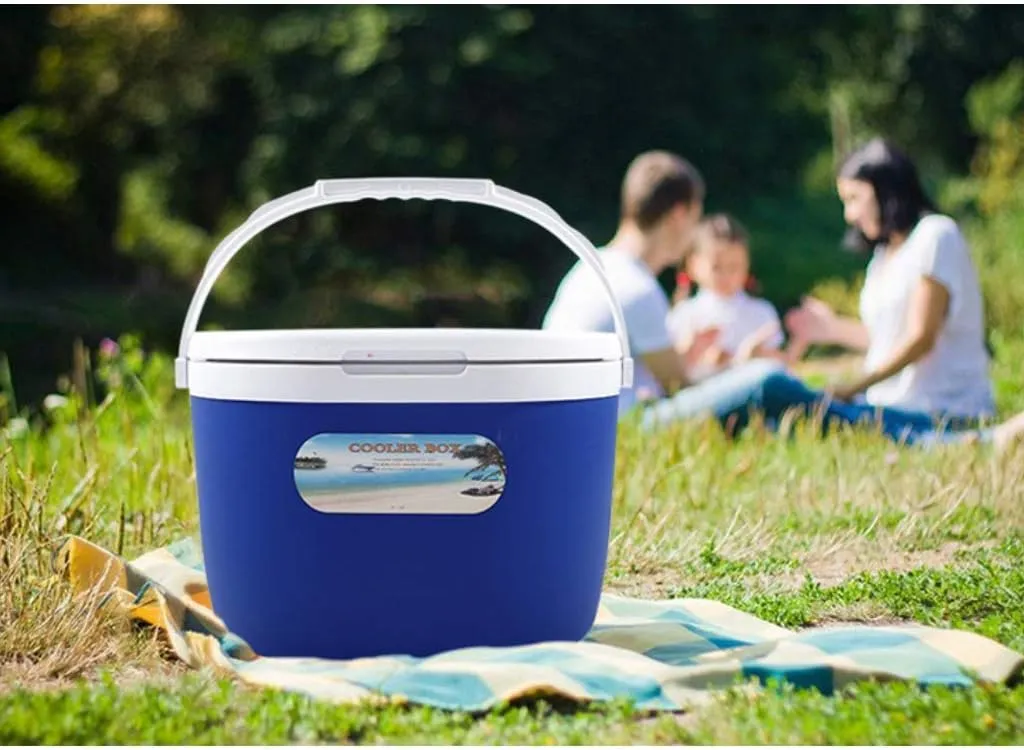 Portable Insulated Cooler Box for Outdoor, Camping, Hiking, Travel, Picnic