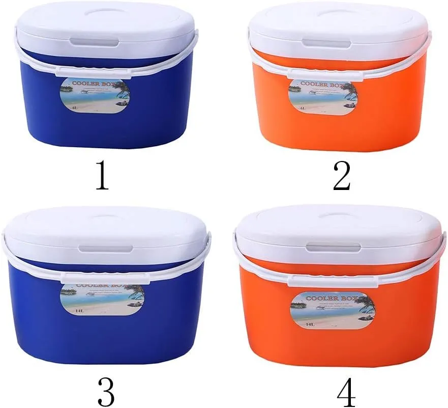 Portable Insulated Cooler Box for Outdoor, Camping, Hiking, Travel, Picnic