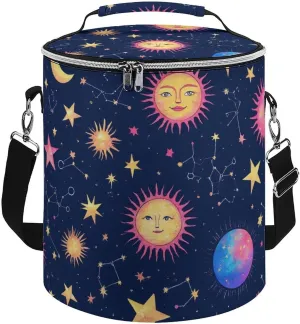 Portable Leak-Proof Cooler Bag with Sturdy Zipper and Handle for Outdoor Use
