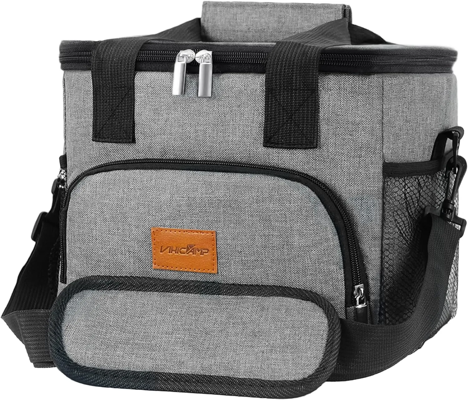 Portable Soft Cooler Bag - 24/60 Can Insulated Camping Cooler, Leakproof Collapsible Soft Sided Cooler for Drink, Suitable for Picnic, Beach, Outdoor, Lunch, Work, Ice Chest