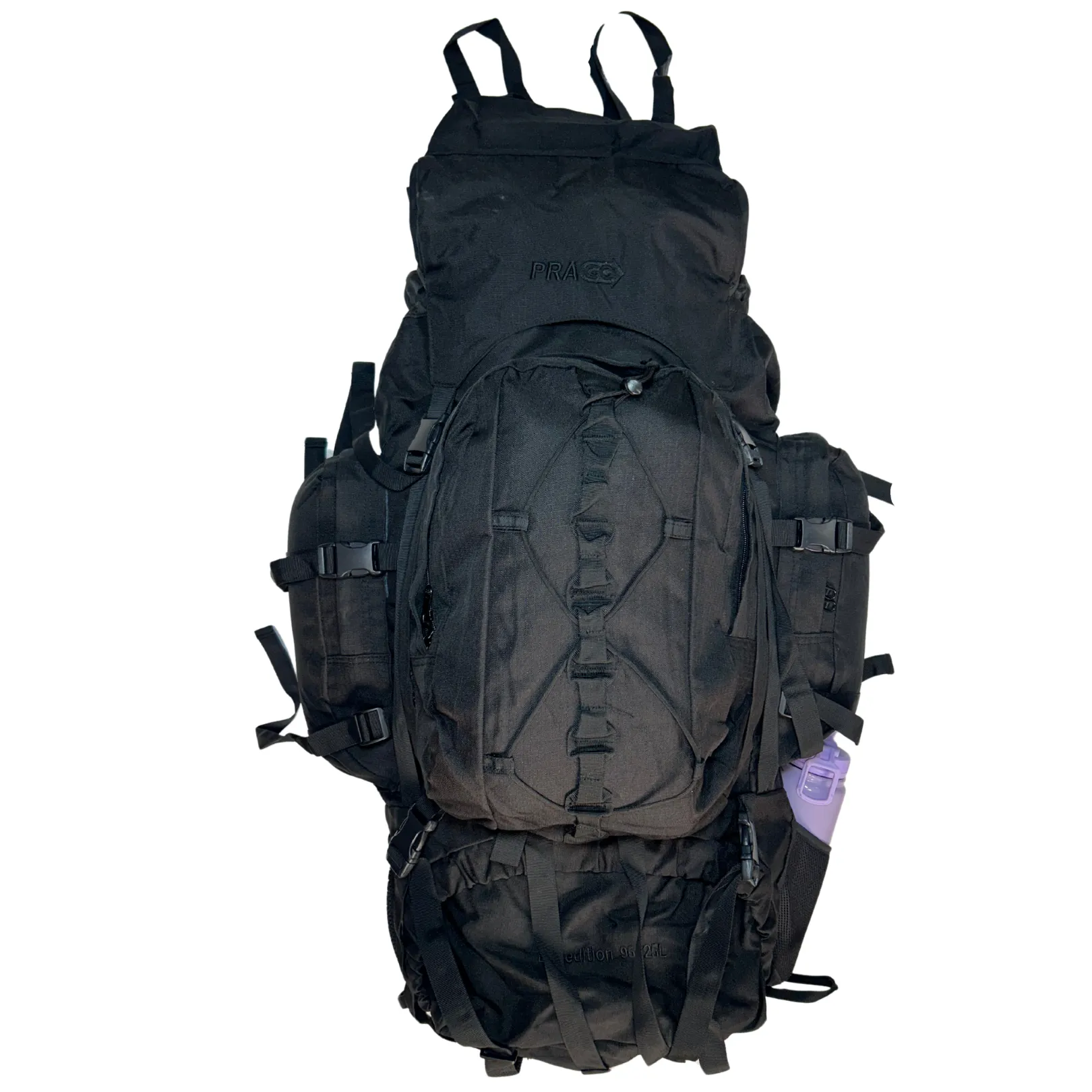 PRAGO - Rucksack Bag (120L) with Detachable Day Pack (95 25L) – Solid Build Quality – Green