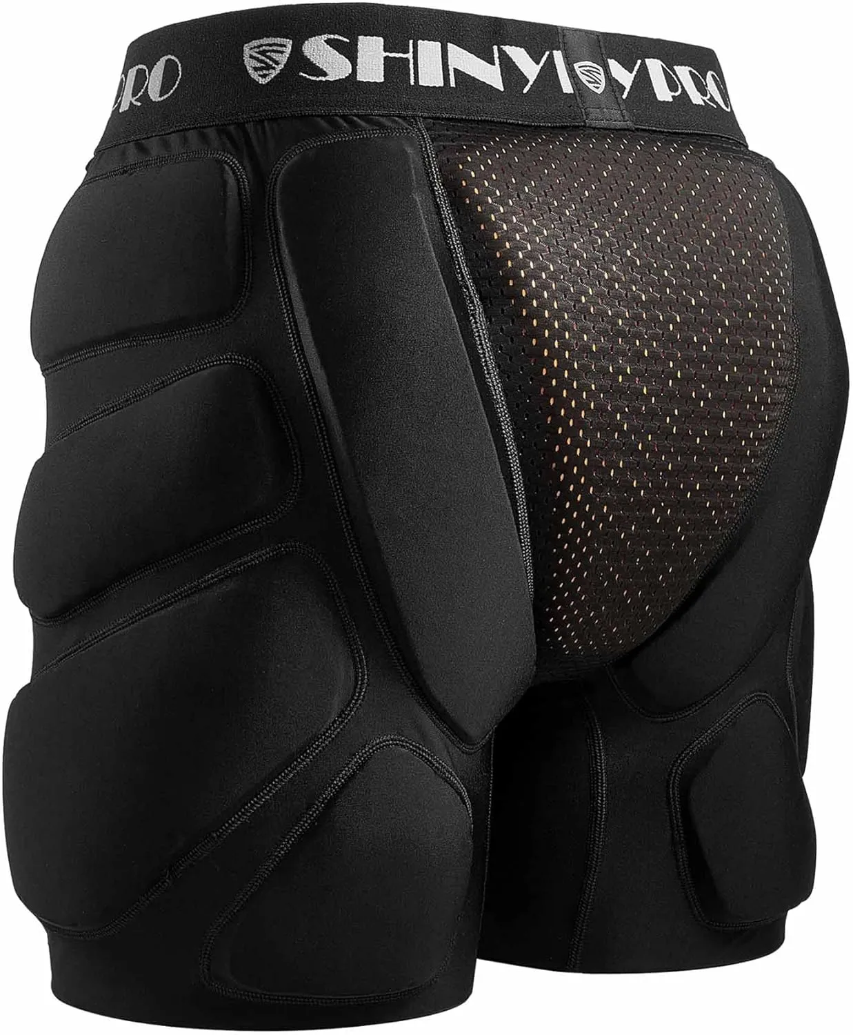 Protective Padded Shorts for Snowboard and Skate CE Level 2 Butt and Tailbone Heavy Duty Protection