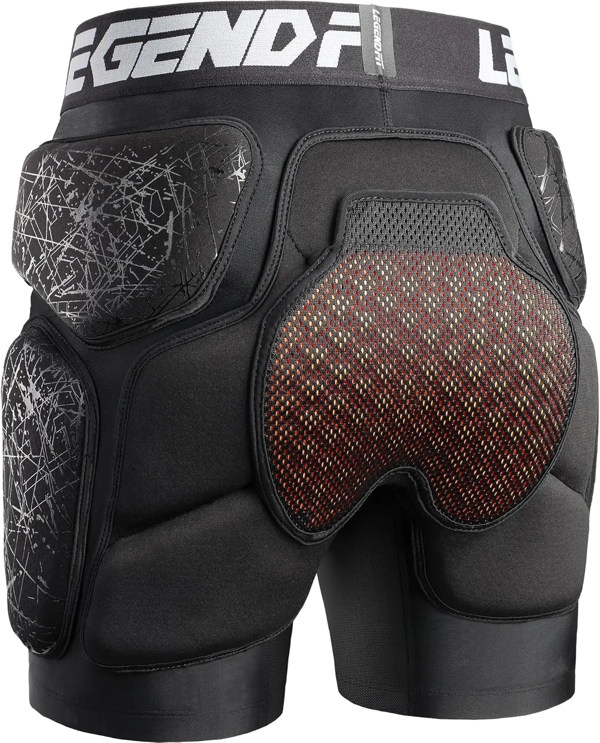 Protective Padded Shorts for Snowboard Ski Ice Skating Skateboard Hip Butt Tailbone Protection for Men Women Youth