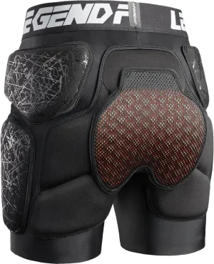 Protective Padded Shorts for Snowboard Ski Ice Skating Skateboard Hip Butt Tailbone Protection for Men Women Youth
