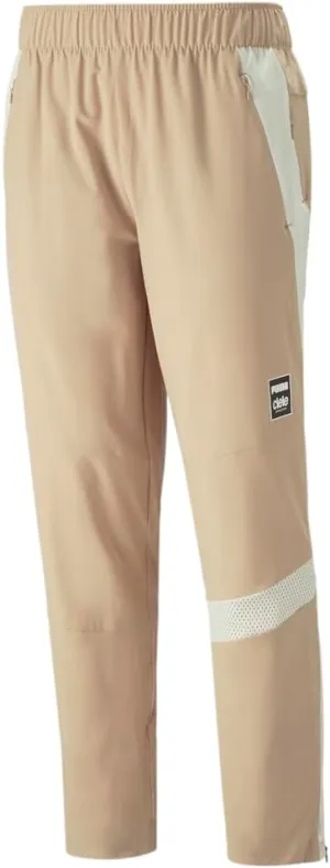 PUMA Mens Run Ciele Tracksuit Pants Casual Lightweight - Beige - Size L