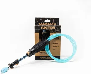 QuikStream Multi-Function Hydration Pump Kit – Pressurized Water System for Sharing, Cleaning & Cooling. Rinse Gear, Dishes, Pets, Sand & More. Fits Most Reservoirs. Squirt or Spray on Demand!