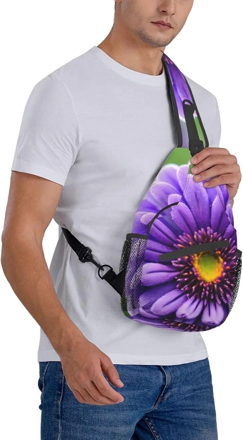 Red Wine Cellar Unisex Daypack Chest Pack â€“ Lightweight & Stylish Hiking Rucksack, Versatile Messenger Bag