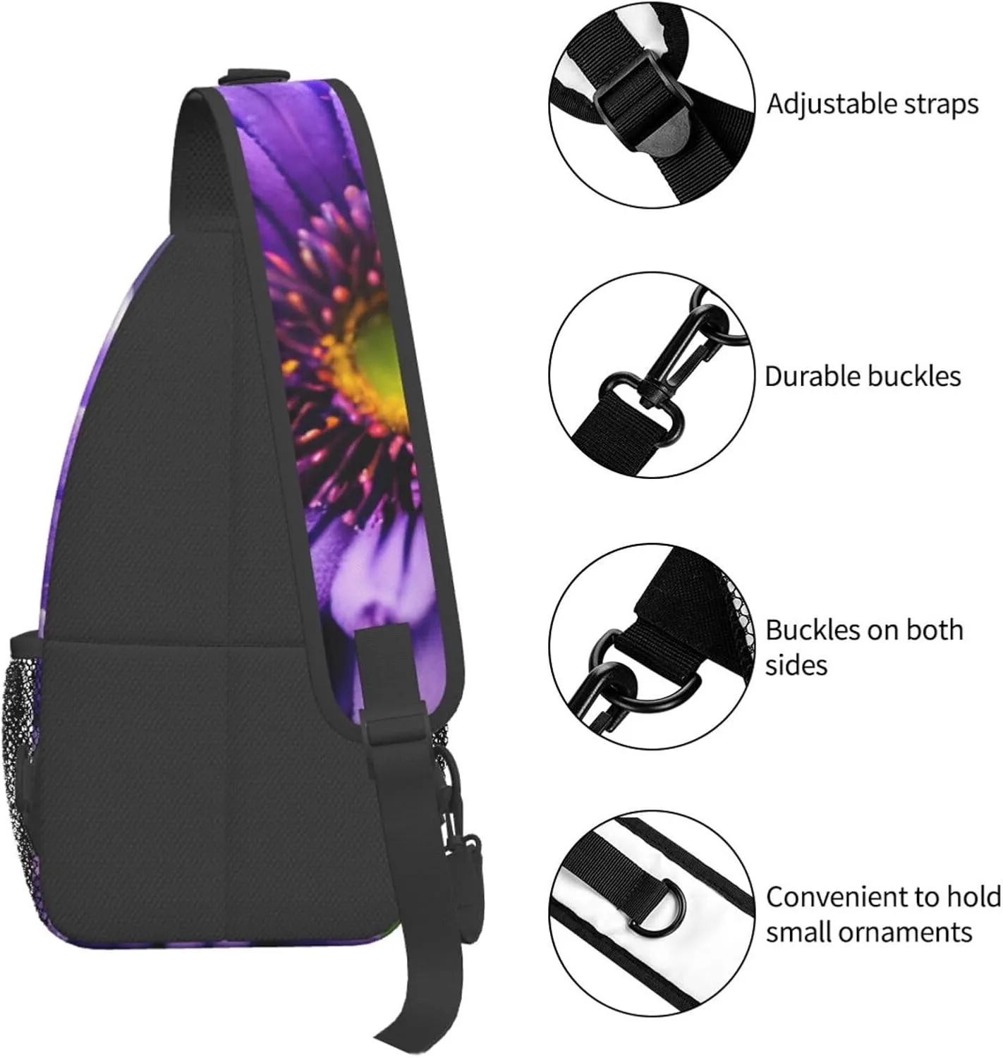 Red Wine Cellar Unisex Daypack Chest Pack â€“ Lightweight & Stylish Hiking Rucksack, Versatile Messenger Bag