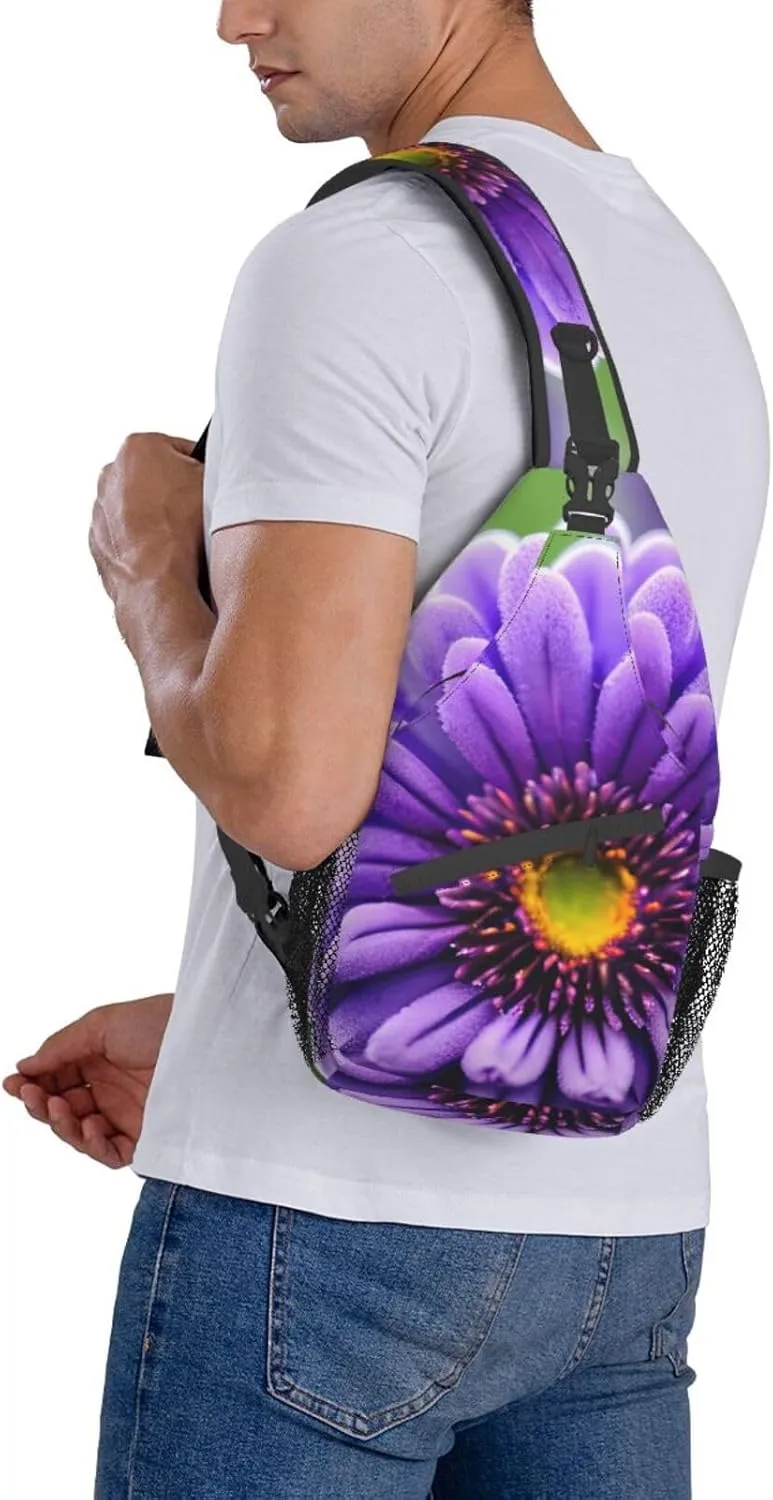 Red Wine Cellar Unisex Daypack Chest Pack â€“ Lightweight & Stylish Hiking Rucksack, Versatile Messenger Bag