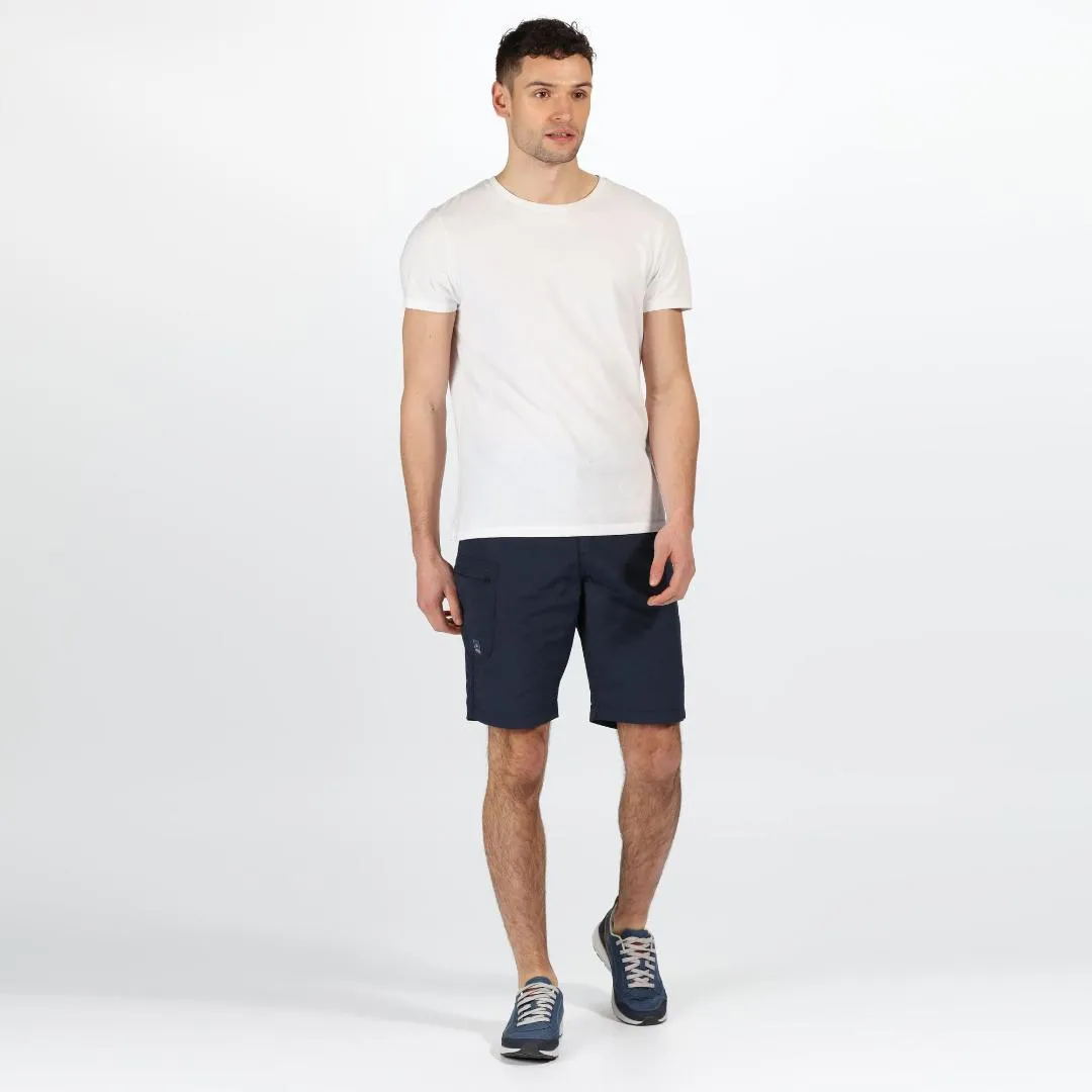 Regatta Delgado Lightweight Coolweave Shorts Navy